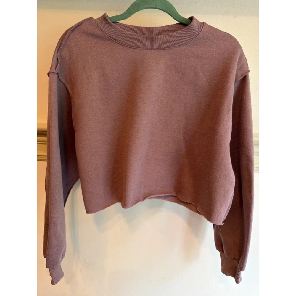 Women's Cropped Sweatshirt, Large